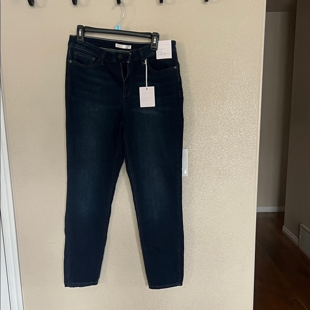 LC Lauren Conrad Women's Dark Blue Skinny Jeans